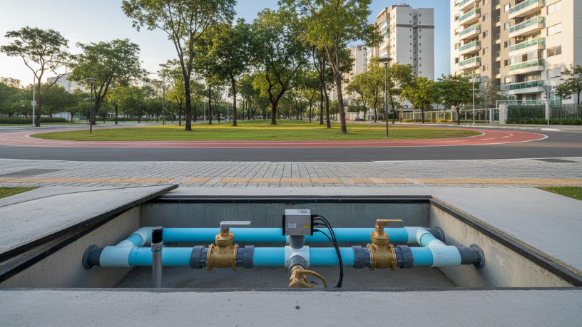 Sustentabilidade urbana ampliada com redução de perdas de água, segundo a EBS – Empresa Brasileira de Saneamento LTDA.